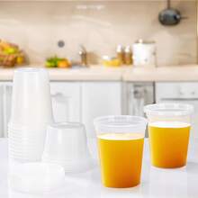 TashiBox - Set Of 40 Plastic Containers With Airtight Lids, Food Storage Containers, , Slime, Soup, Meal Prep Containers, , Stackable - 16oz-24sets+32oz-24sets+54lids - View 6