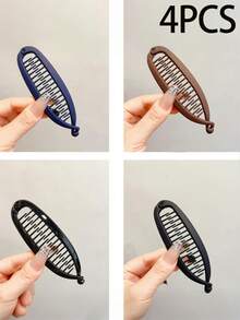 Wave Clip, Minimalist Banana Clip, A-Type Clip For Bun, Half-Up High Ponytail Clip, Women's Magical Weapon For Hairstyles, Not Suitable For Long Hair, Santa Gift, Valentine's Day Gift, Christmas Stocking Stuffer, Personalized Gift, Christmas Gift