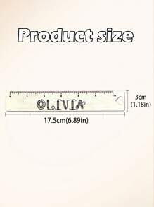 Custom Personalized Reading Aid With Ruler Made Of Wood Gift For School Enrollment With Name First Grade School Start School Cone Personalized,Back To School,School Supplies