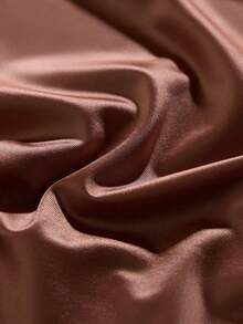 5条装女士无痕缎面中腰荷叶边桑蚕丝裆部提臀内裤