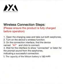 MEIYIXING MEIYIXING The Battery Life Of The Sports Cycling Wireless Headphones Is 180mah. It Is Equipped With A High-Performance Battery And A High-Definition Microphone. The Power Consumption Of The Wireless Headphones Is 5.3. It Is A Sports Headphones With Stereo Sound, Mobile High-Fidelity Stereo Music And Microphone Touch Low-Latency Gaming Headphones Link Name A7