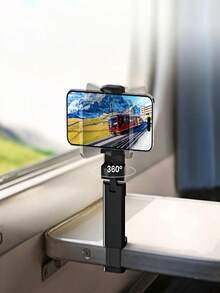 1 个飞机形手机支架 - 360° 旋转，耐用旅行支架，适合桌面和免提观看，是航空爱好者的理想圣诞礼物，旅行配件