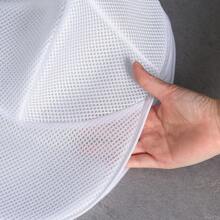 1pc Washing Bag, Hat Washing Bag+Holder, Hat Protector, Washing Machine Hat Cleaning Cage, Hat Cleaning Machine With Mesh Bag, Baseball Cap Cleaning Cap/Cleaning Protection Cage, Suitable For Cleaning Various Hats