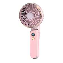 Handheld Fan, Portable Mini Silent USB Charger With Lightweight Pocket Fan - Pink - View 1