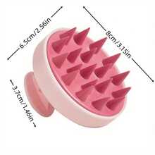 Silicone Bath Brush For Adults And Babies, Soft Massage Shampoo Brush, Odorless, Formaldehyde Free, Battery Free, With Ideal Christmas Gift Back To School