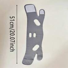 1 قطعة قناع وجه على شكل حرف V - رافع فوري للذقن المتدلي، داعم ذقن خفيف الوزن وراحة، نحت التماسيك الشبابية ، تصميم قابل للتنفس ومحكم، للاستخدام المنزلي، نحت ورفع خط الفك، ملحق مساعد على النوم - متعدد الألوان - مشاهدة 3