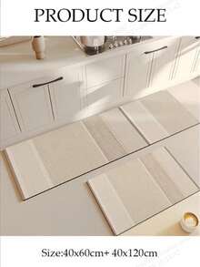 硅胶浴室地垫，浴室厨房地毯垫，适用于浴室、浴缸和淋浴房，尺寸：40*60厘米/40*120厘米