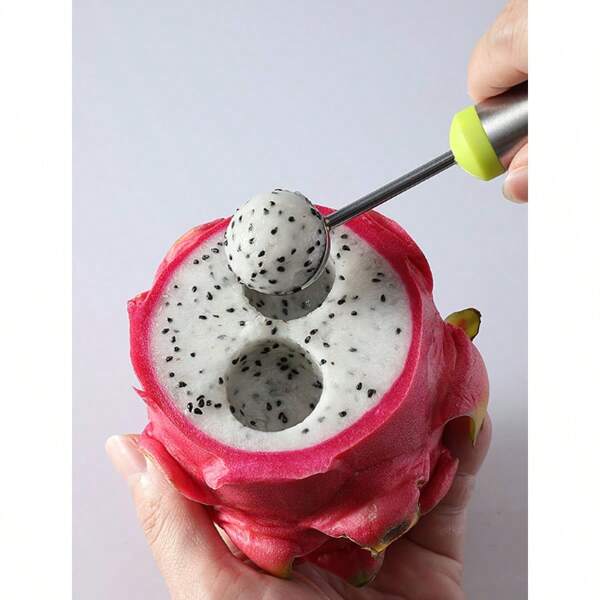 Paleta de acero inoxidable 304 para frutas, cuchara para excavar sandía, cuchara de herramienta para helado