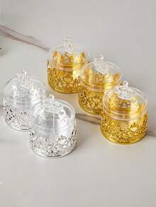 Hộp đựng trang sức, kẹo hình vương miện (1-12 chiếc), thích hợp làm quà tặng đám cưới, lễ tốt nghiệp, Giáng sinh, Ngày Valentine, Lễ Phục sinh và Lễ Tạ ơn - Hộp đựng đồ ăn nhẹ, kẹo và trang sức lý tưởng cho mùa hè, trang trí phòng. - Nhiều màu - Xem 8