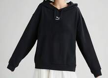 Puma Sudadera cómoda y transpirable con cuello redondo para correr, fitness y entrenamiento.