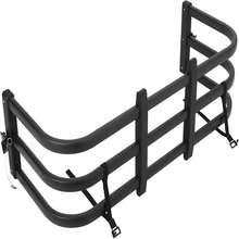 Truck Bed Extender 48"-61" Adjustable Length Aluminum Retractable Tailgate Extender With Drill Required Installation, Fits F-150, , Sierra, Santa Cruz, Tacoma - Black - View 2