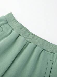 Annil Children's Clothing: Full-Waist Knitted Long Pants For Boys And Adults In Autumn