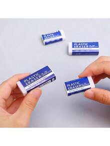 4/10/30 件 2B 铅笔橡皮擦，用于书写的矩形橡皮擦，办公和学生用品，返校礼物，学校文具，学生文具