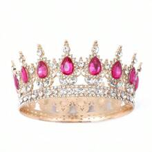 1 Stück Mehrfarbige Prinzen- & Königinkrone, geeignet als Geburtstagsparty- oder Volljährigkeitsgeschenk für Mädchen, kann im Alltag und auf Partys getragen werden, süße Krone, perfekt für Geburtstagsfeiern