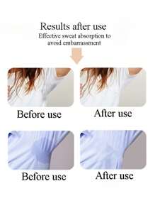 2/4/6/8/10pcs Breathable Deodorant Sweat Pads, Disposable Anti-Perspiration Underarms Patches For Men & Women, Invisible & Elastic Thin