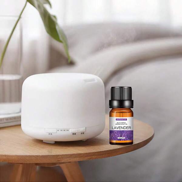 1 Piece Of Aromatic Essential Oil, 10ml Bottle, Various Packages Of Diffuser, Humidifier, Massage And Hair Care Products – Rose, Lavender, Freesia Fragrance