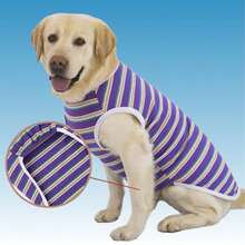 Sleeveless Summer Vest For Medium & Large Dogs, Pet Pajamas For Home, Suitable For Golden Retriever, Labrador, Alaskan, And Other Medium/Large Breed Dogs - Pink - View 6