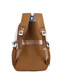 Capybara Backpack For Primary/Secondary School Students - Large Capacity, Lightweight, Versatile & Fashion Design, With A Bonus Coin Purse