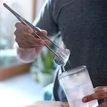 1pc Stainless Steel Thickened Food Clip, Hand-Grabbing Cake Barbecue Steak, Hotel Kitchen Tool Baking Frying Clip