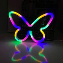 1 pièce Enseigne au néon tête de vache rose 11x10x0,7 po environ 28x25,5x1,8 cm Lumière décorative à LED, alimentée par batterie ou USB (flamme, nuage, éclair, pont arc-en-ciel) Lumière néon pour bureau ou décoration murale, toile de fond pour diffusion en direct d'influenceur, convient pour la chambre, la maison, les fêtes, les anniversaires, les demandes en mariage, la Saint-Valentin, la Fête des mères, la décoration de Noël