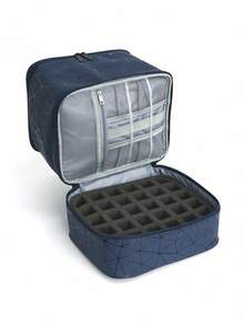 大容量多功能便携耐用旅行化妆包，PU皮革化妆品收纳包，时尚女士礼物，适合送给妈妈，也适合大学宿舍使用