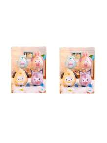 Sanrio 1 Set Of Sanrio Character Blind Boxes, Includes Cute Self-Righting Figurines Of Animals And Kuromi, Pachimari, Relaxing Desktop Ornaments,For School Supplies,Back To School
