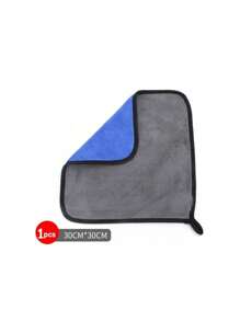 Microfiber Cleaning Towel Car Wash Thicken Soft Drying Cloth Car Body Washing Towels Double Layer Clean Rags 30/40/60cm
