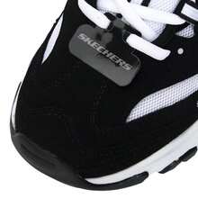 Skechers Giày thể thao buộc dây thời trang D'LITES 1.0 dành cho nam, giày thể thao nhẹ và thoải mái, 894129-BKW - Đen/trắng - Xem 6
