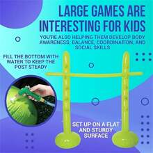 1 pieza Juego de Limbo inflable portátil - Kit de juego de Limbo inflable de PVC - Poste bajo portátil, adecuado para cumpleaños, bodas, despedidas de soltero y celebraciones en general - Diversión y poste de Limbo para fiestas de Año Nuevo, Día de San Valentín, Día de la Independencia