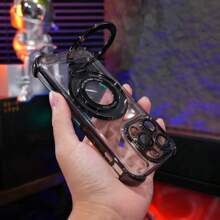 Funda de teléfono transparente, a prueba de agua y golpes, resistente a los arañazos, con soporte magnético en las 4 esquinas anti-caída para Poco X7 Pro/X6Pro/X5/X4 GT/X3Pro/F7Pro/F7Ultra/F6Pro/F5 Pro/F4/F3/M6 Pro/C61/C65/C75