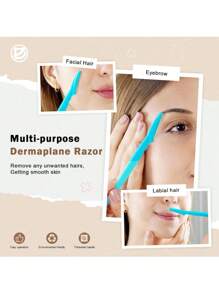 12pcs Eyebrow Razors Eyebrow Razors Shaper Trimmer Shaver Facial Hair Remover Exfoliating Dermaplaning Tool With Precision Cover Cosmetic Exfoliating Makeup For Women And Men/Personal Care & Cleansing Tools/Women's Hair Trimmers & Epilators/Pink/Wedding/Holiday Essentials/Bathroom Accessories/Fathers Dad Gift/Camping/Travel Essentials/Home