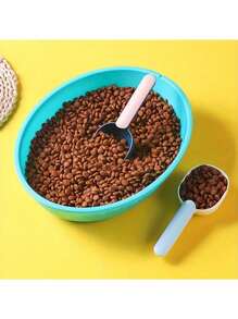Cuillère à mesurer pour animaux de compagnie, distributeur de nourriture pour animaux de compagnie, cuillère à nourriture pour chats, pelle d'alimentation pour animaux de compagnie, convient aux outils de distribution facile pour chats et chiens, cuillère à mesurer épaisse et scellée, nourriture pour chats, nourriture pour chiens, cuillère à nourriture pour animaux de compagnie