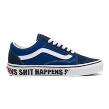 Vans Unisex Old Skool Casual Sneakers, Low-Top Skateboarding Shoes, Spring 2026 Collection VN0A4U3B2BL - Blue - View 5