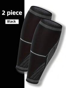 1pc Compression Calf Sleeve For Men & Women, Outdoor Basketball Football Mountain Climbing Running Leg Support Brace Elastic Running Sports Leg Warmer Cycling - Multicolor - View 11