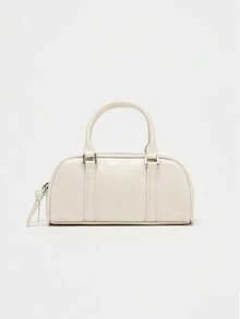 Bowling Ball Boston Bag Mini Handbag Tote Shoulder Crossbody Bag