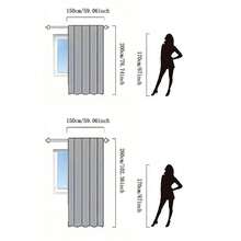 1 件白色薄纱窗帘，带米色流苏，简约风格，适合卧室/客厅