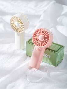 1 pezzo Mini ventilatore portatile (batteria non inclusa), ventilatore a mano leggero con laccio - ottimo per ufficio, esterno, viaggio e campeggio - per rinfrescarsi in qualsiasi momento e ovunque, regalo perfetto per l estate, regalo per una festa rinfrescante all aperto