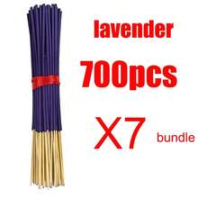 22cm/8.66in Clean Bamboo Incense Sticks, Low Ash, 24pcs/Pack, 12 Different Scents Available, Suitable For Home, Hotel, Room, Long Lasting Fragrance To Eliminate Odor And Purify Air - 彩色 - 查看 78