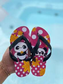 Best Selling Girls' Flip Flops Promotion - Purple - View 2