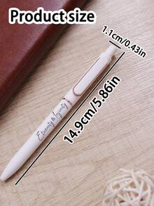 Customized Name Pen, Personalized Teacher Pen, Back To School Supplies, Customized Ballpoint Pen, Customizable Writing Pen, Suitable For Birthday Gift, Teacher's Day Gift, Anniversary Gift, Graduation Gift, Back To School Gift, Available In Multiple Colors, For Children, School, Students, Friends, Men, Women, Family, Business, Work, Office - Style a - View 4