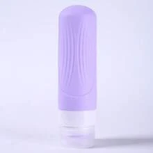 1pc Silicone Travel Refillable Bottle, Portable 90ml Containers For Shampoo, Body Wash, Lotion