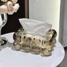 1 Stück Premium Taschentuchbox-Halter für Wohnzimmertisch, Esszimmertisch Leinenservietten Organizer