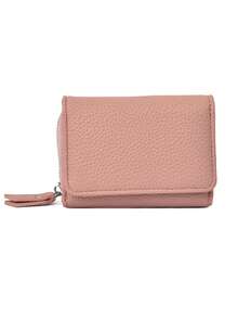 Japanese Style Short Men's Fashion High-End Feel Tri-Fold Compact PU Wallet, Large Capacity Portable Coin Purse, Multi-Function Change Bag, Student/Men Gift For Birthday/Anniversary/Father's Day - Multicolor - View 13