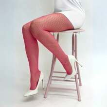 Medias de red industrial de spandex para mujer de Leg Avenue
