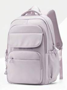 New School Backpack, Laptop Backpack Fits 14-15.6 Inch Notebook For Girl Boy, Lightweight Durable School Bookbag, Water Resistant Schoolbag Book Bag