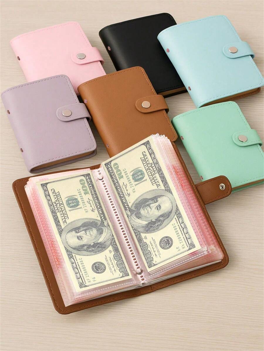 100pcs Cash Envelope System, Budget And Savings Challenge Binder Set - Affordable, Multipurpose Organizer Pouches, Convenient To Carry And Organize, Ideal For Back To School Or Savings Goals, Monthly Household Accounting, Includes Cash Envelope Stickers, Budget Envelopes, Monthly/Weekly Budget Planner Trackers - Multicolor - View 1