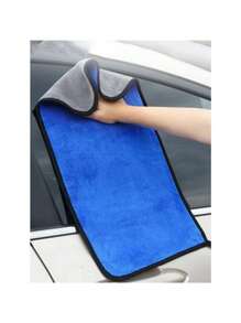 Microfiber Cleaning Towel Car Wash Thicken Soft Drying Cloth Car Body Washing Towels Double Layer Clean Rags 30/40/60cm