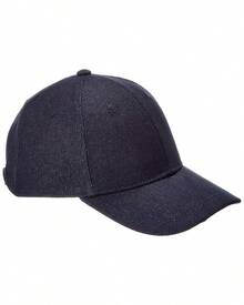 Bruno Magli Denim Baseball Cap - Màu xanh lam - Xem 1