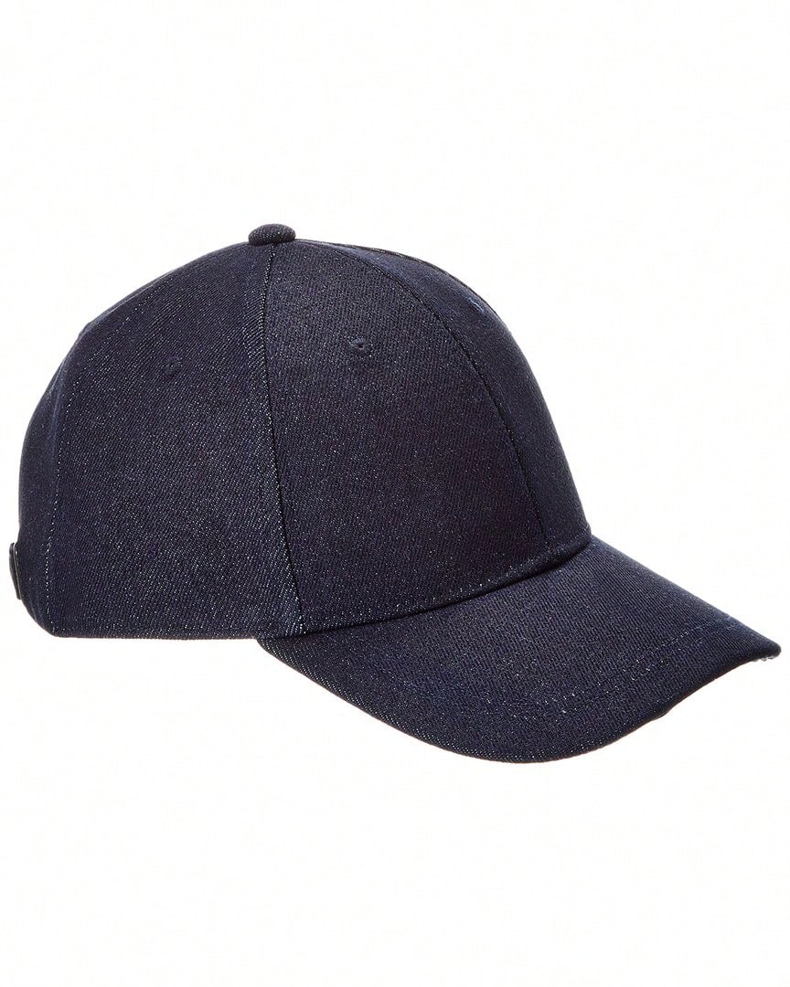 Bruno Magli Denim Baseball Cap - Màu xanh lam - Xem 1
