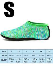 1 双游泳冲浪袜，海边沙滩鞋男女夏季潜水鞋速干防滑赤脚保护鞋，软底